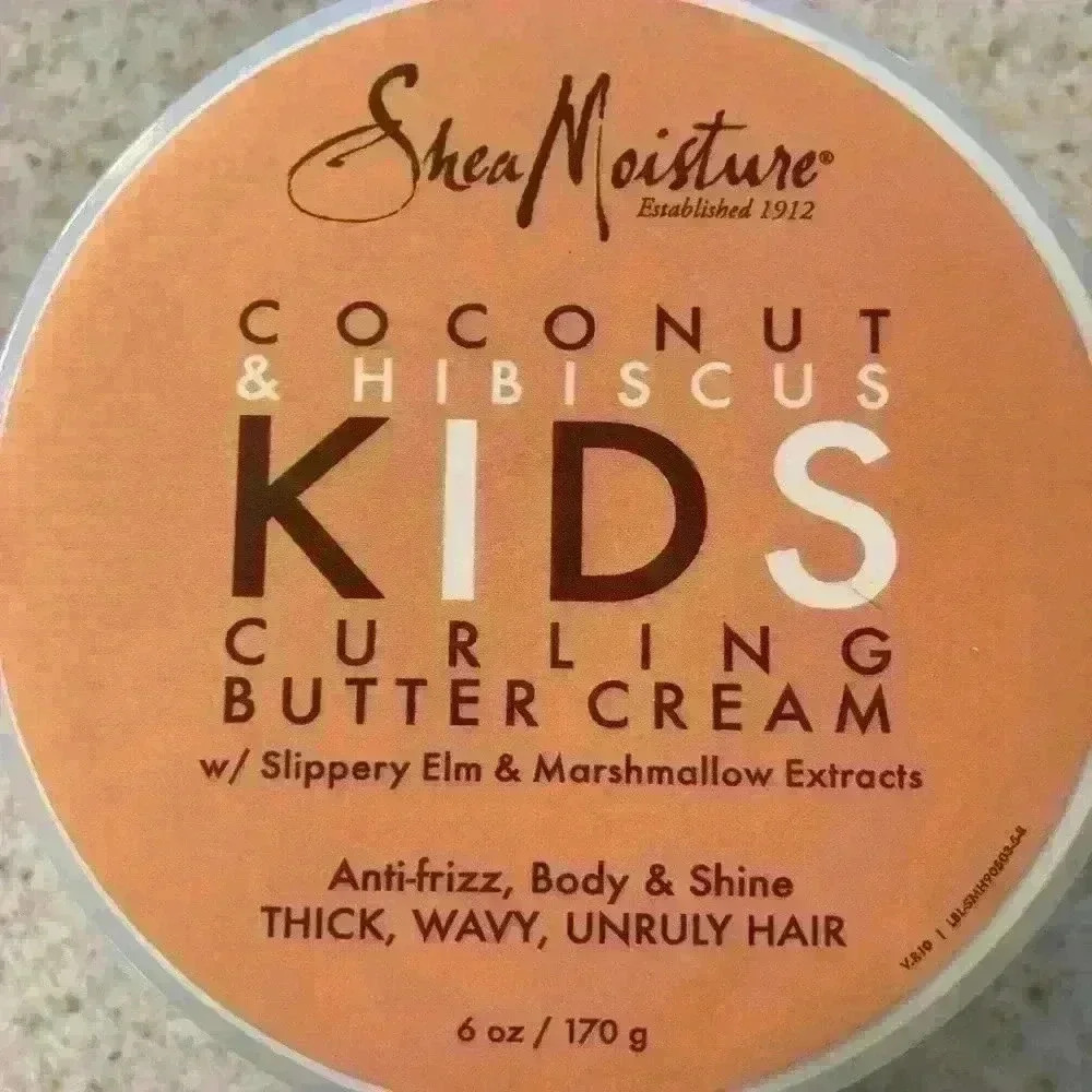 Shea Moisture Coconut Hibiscus kids curling butter cream